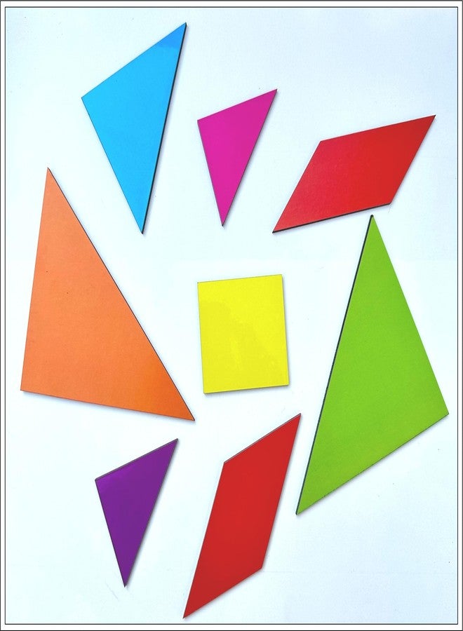 TodFod Wooden Tangram Puzzle | Brain Booster Game for Kids | STEM Learning Pattern Blocks | Educational Toy for Creative Thinking | Junior Edition 1+ Years - Image 5